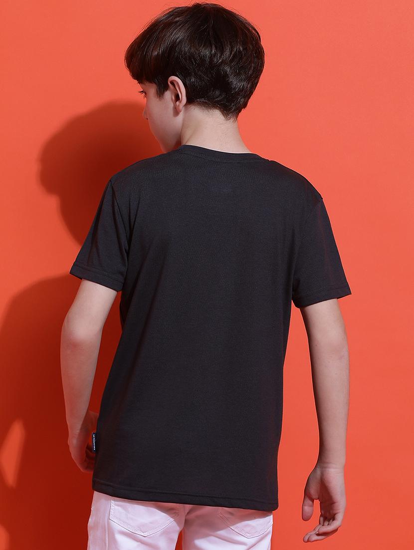 boys printed round neck casual t-shirt - 21925482 - Standard Image - 2