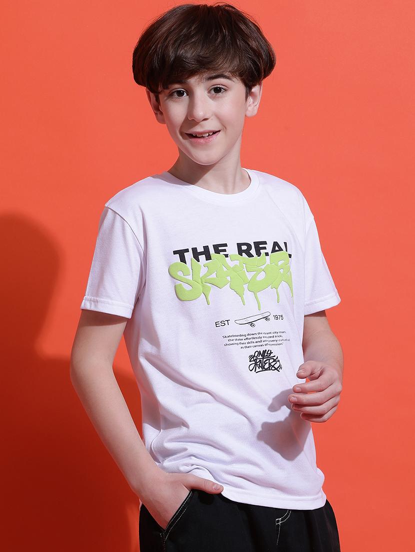 boys printed short sleeve regular fit t-shirt - 21925483 - Standard Image - 2