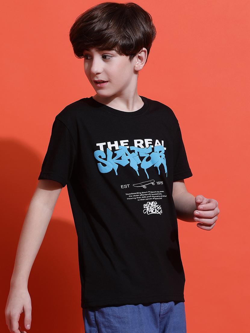 boys printed short sleeve regular fit t-shirt - 21925484 - Standard Image - 2