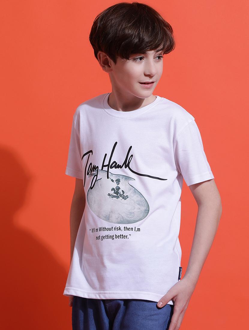 boys printed short sleeve regular fit t-shirt - 21925485 - Standard Image - 2