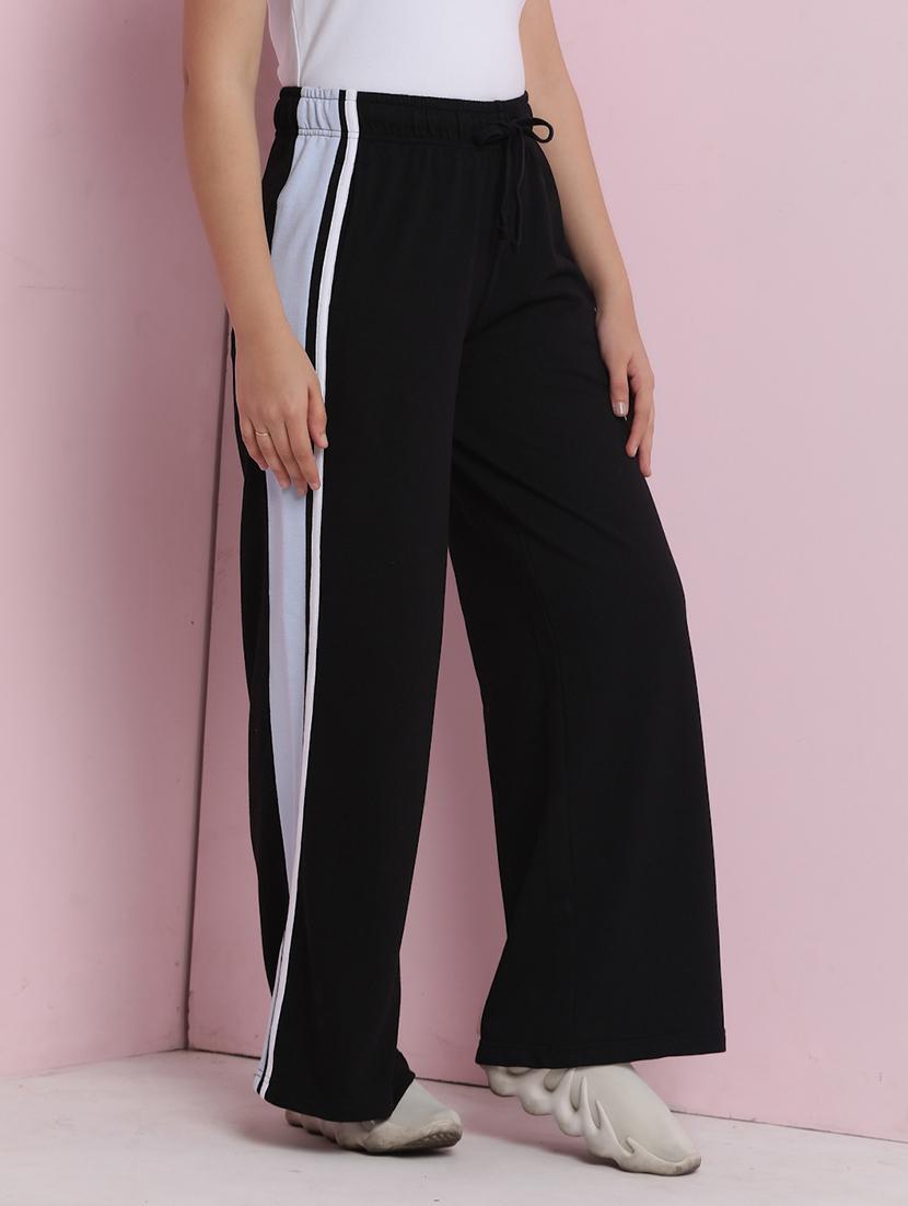 girls tapered high rise track pant - 21925726 - Standard Image - 2