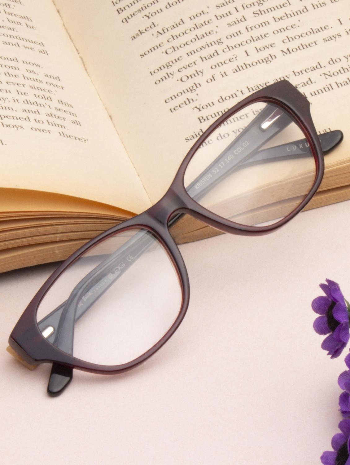 ted smith red cat eye premium italian acetate frames for women - 21925839 - Zoom Image - 0
