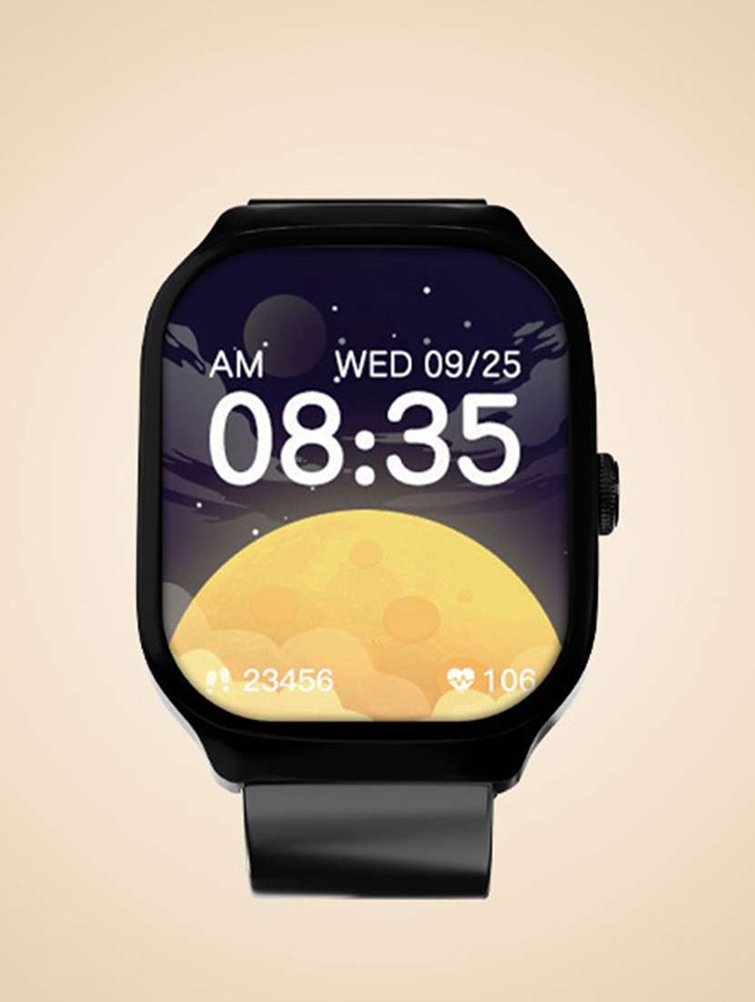 snapup fusion bluetooth calling smart watch (electric black) - 21925900 -  Standard Image - 2