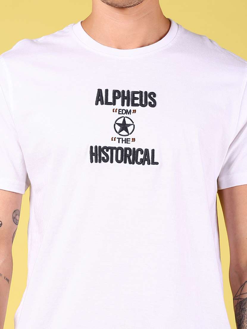men printed short sleeves regular fit t-shirt - 21925910 -  Standard Image - 2