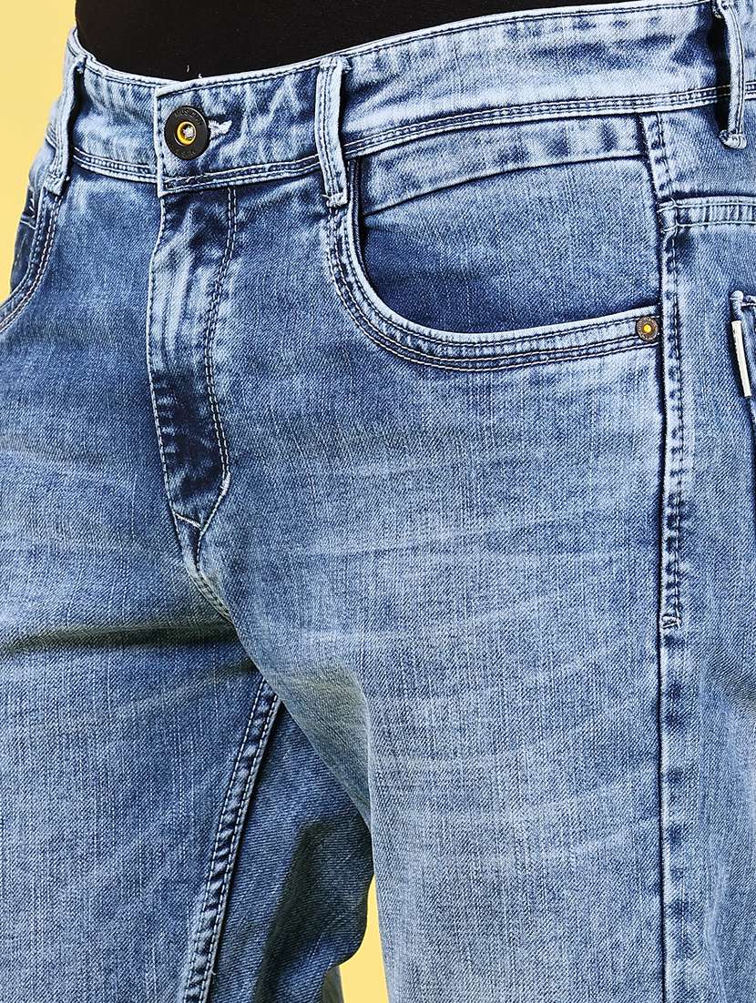 men solid mid rise slim fit jean - 21926314 -  Standard Image - 2