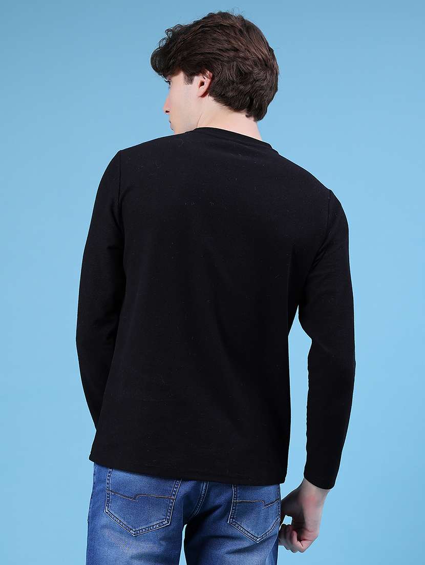 men solid long sleeve regular fit t-shirt - 21926566 -  Standard Image - 2