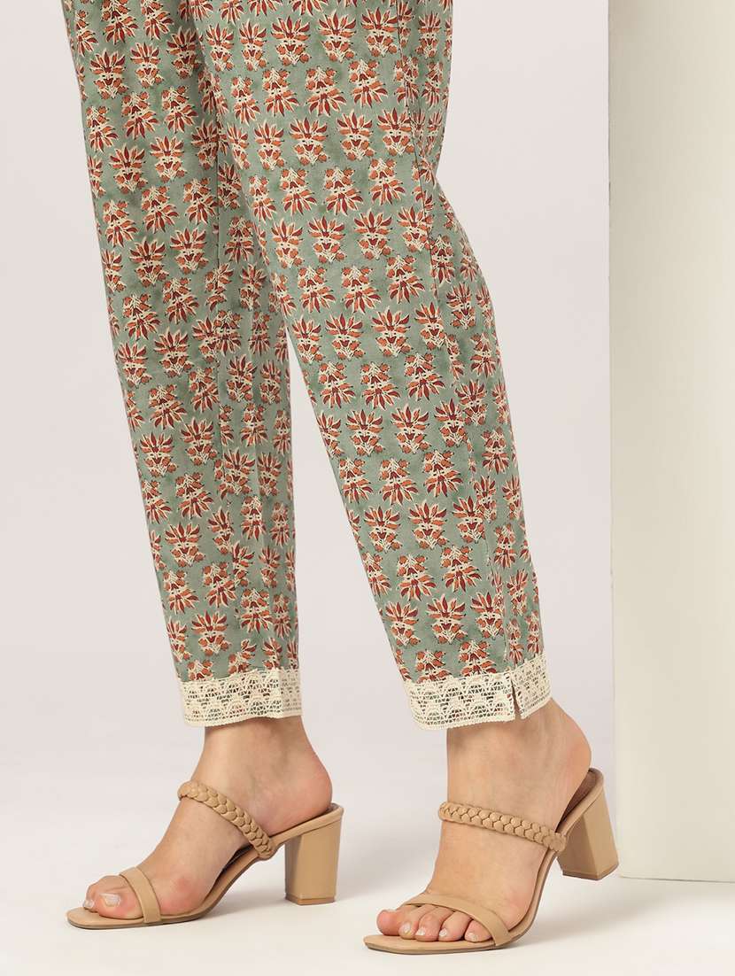 women three quarter sleeve kurta pant with dupatta set - 21926838 -  Standard Image - 7