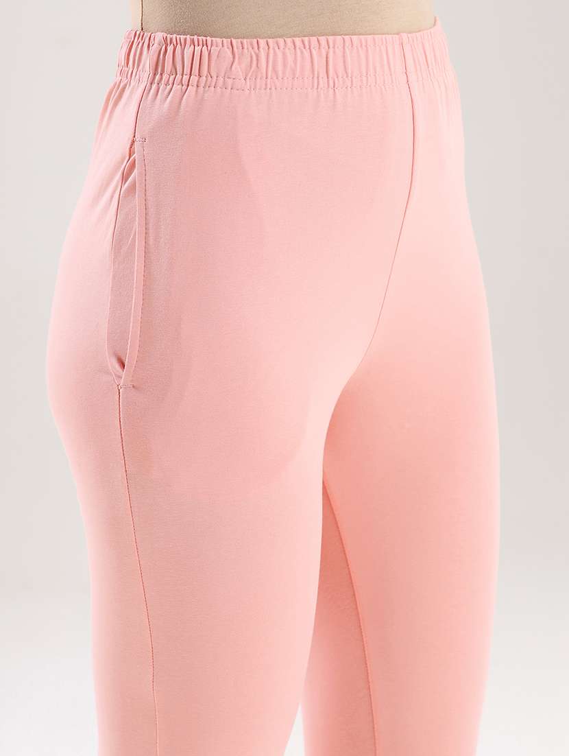 women solid mid rise ankle length legging - 21929584 -  Standard Image - 2