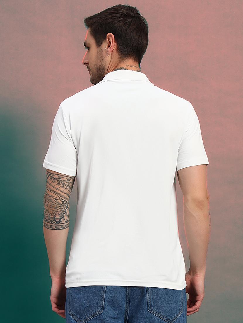 men solid short sleeve regular fit polo t-shirt - 21930285 - Standard Image - 2