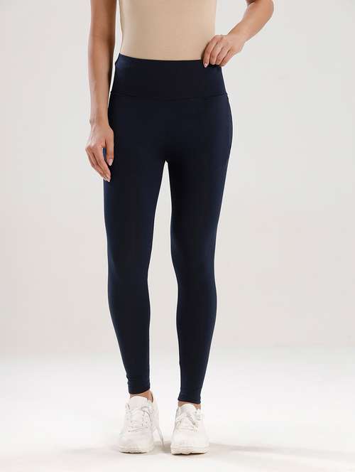 Women Solid High Rise Slim Fit Jegging