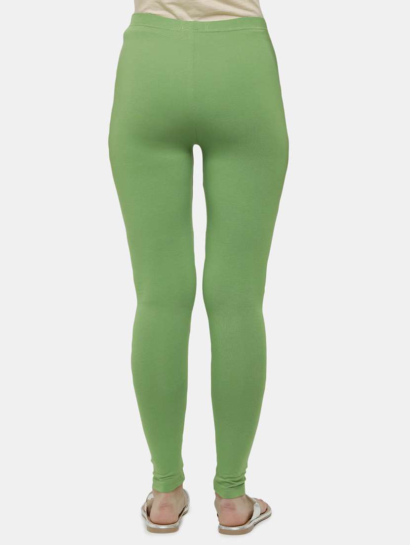 women solid mid rise ankle length legging - 21930336 -  Standard Image - 2