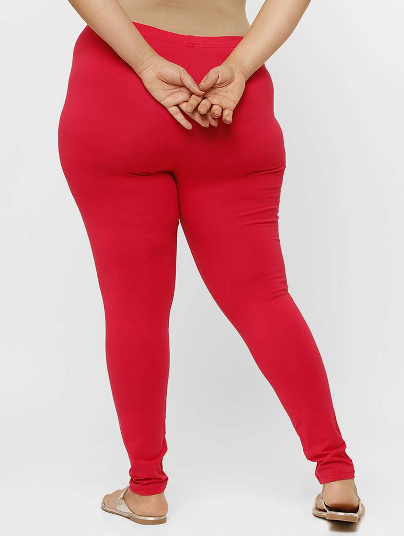 women plus size solid mid rise ankle length legging - 21930347 -  Standard Image - 2