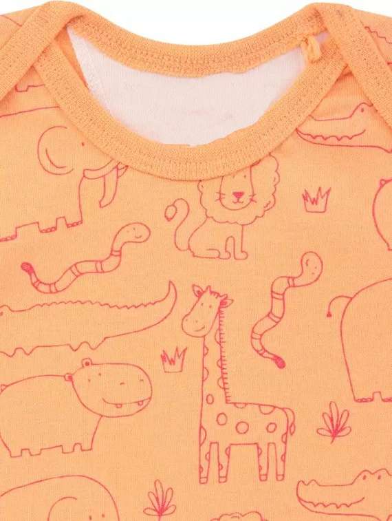 kids printed round neck onesies - 21930650 -  Standard Image - 2