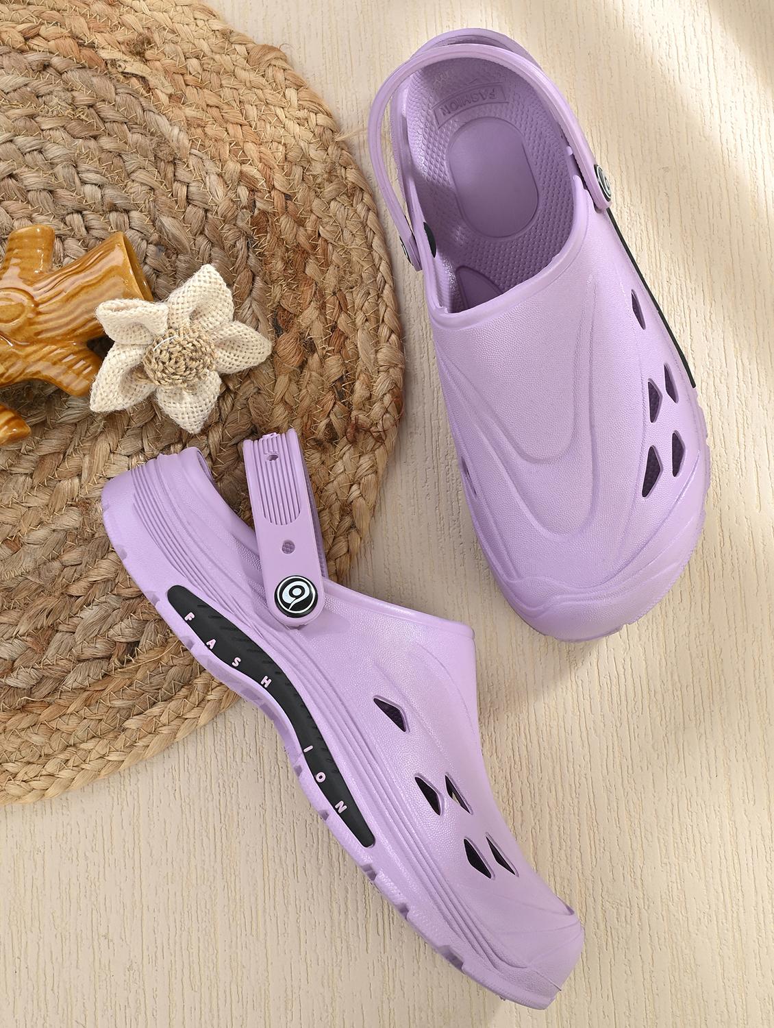 women purple slip on clogs - 21930737 - Zoom Image - 0
