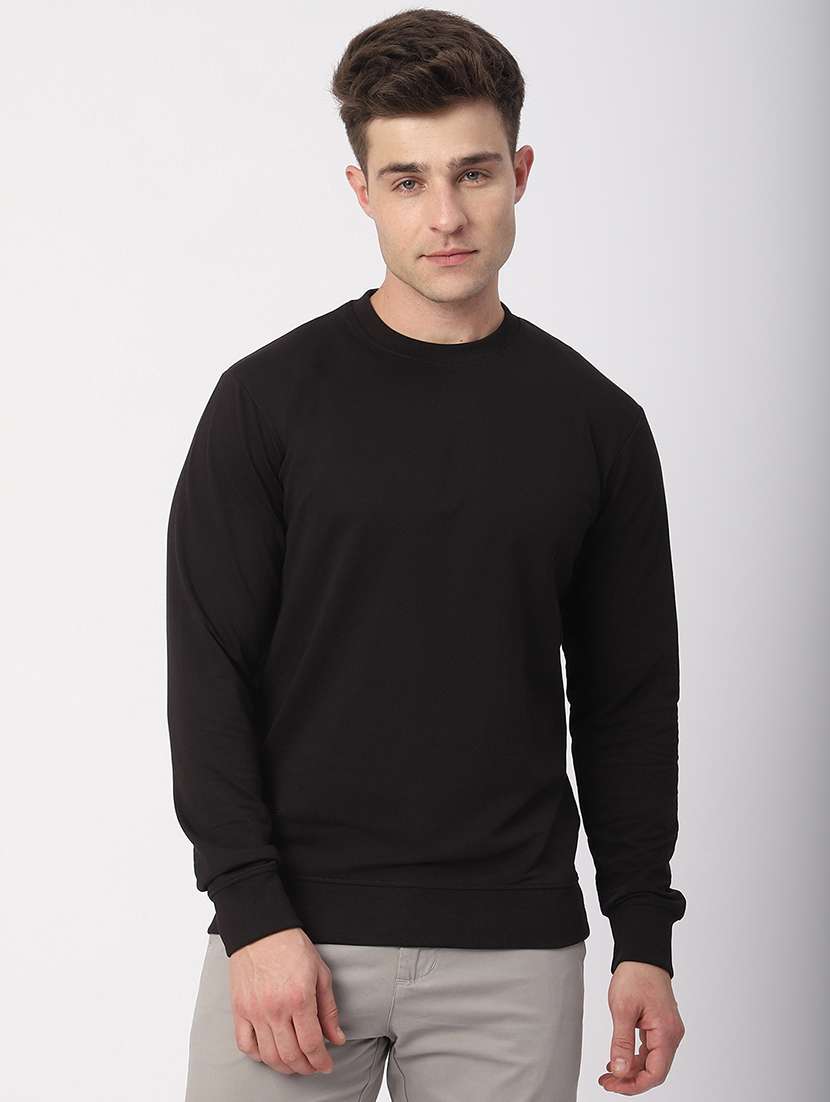 men pack of 2 solid long sleeves sweatshirt - 21930742 - Standard Image - 2