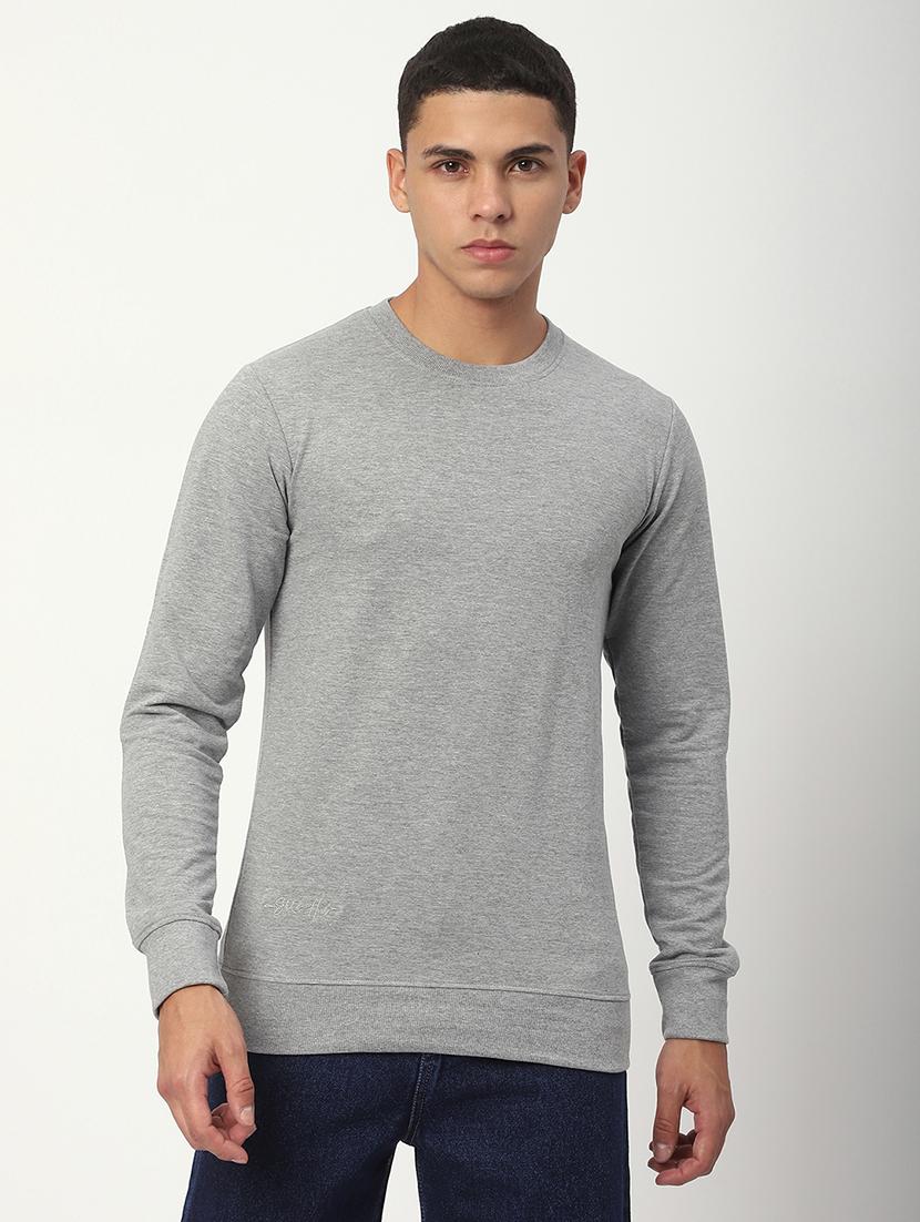 men pack of 2 solid long sleeves sweatshirt - 21930744 - Standard Image - 2