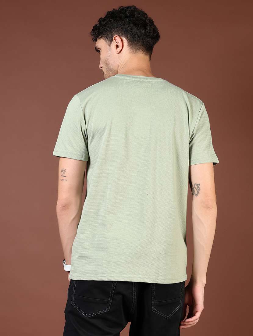 men solid short sleeves regular fit t-shirt - 21930757 -  Standard Image - 2