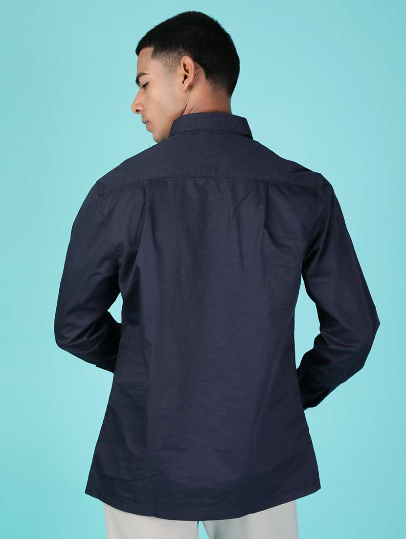 men solid long sleeve regular fit shirt - 21930942 -  Standard Image - 2