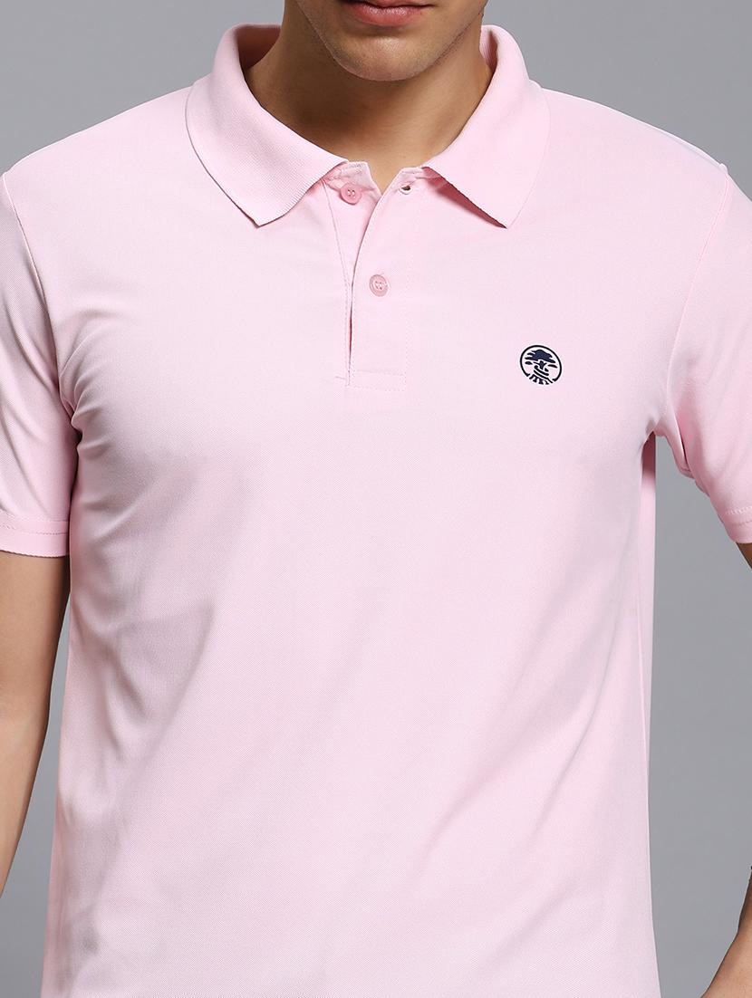 men solid short sleeve regular fit polo t-shirt - 21931018 - Standard Image - 2