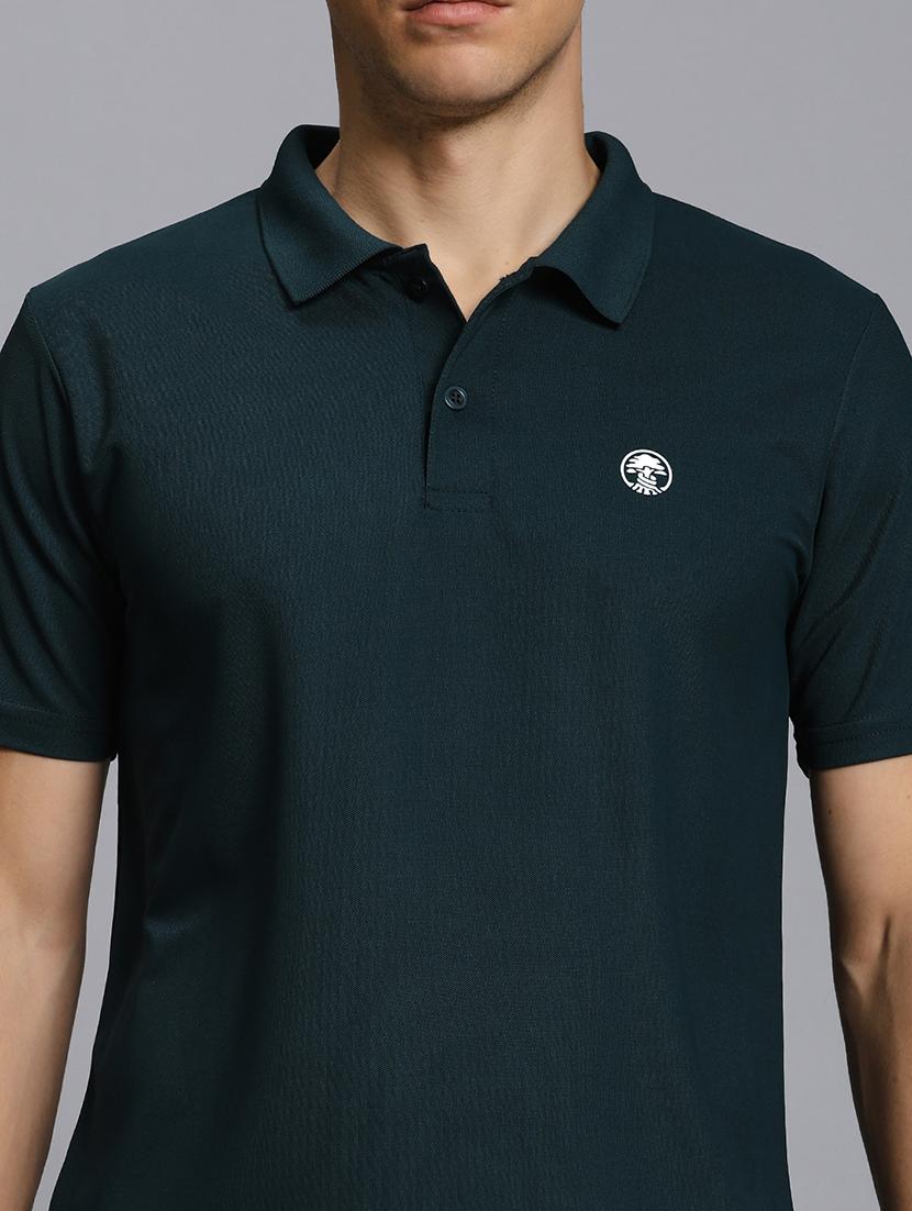 men solid short sleeve regular fit polo t-shirt - 21931028 - Standard Image - 2