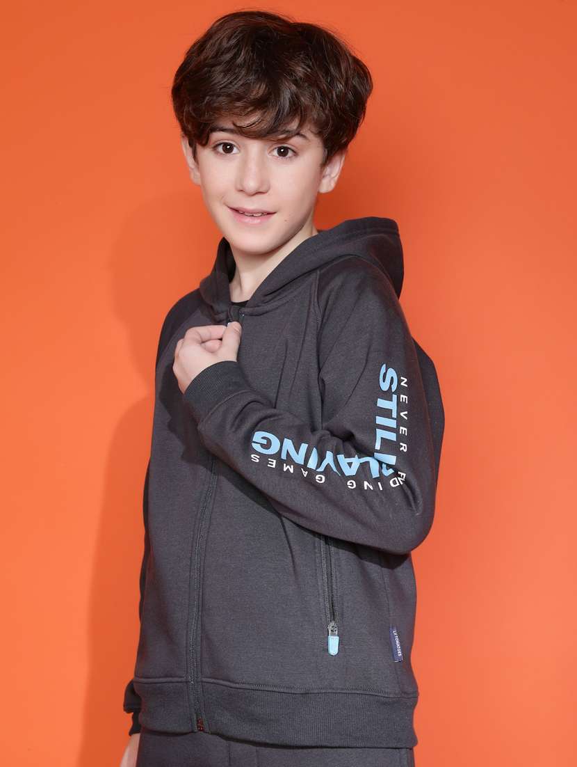 boys typographic long sleeve full length set - 21931060 -  Standard Image - 2