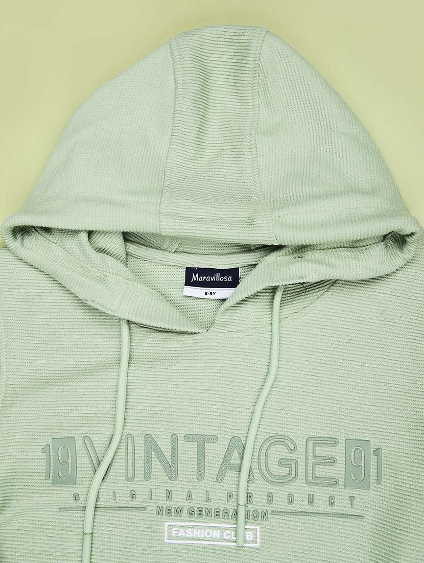 boys printed long sleeve hooded t-shirt - 21931341 -  Standard Image - 2