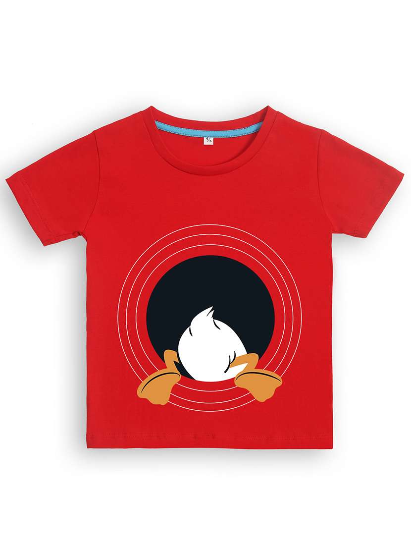 boys printed t-shirt & shorts casual wear set - 21931461 -  Standard Image - 2