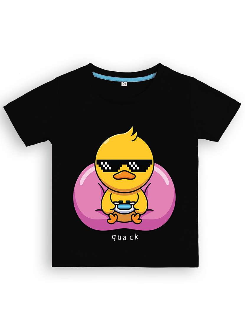 boys printed t-shirt & shorts casual wear set - 21931464 -  Standard Image - 2