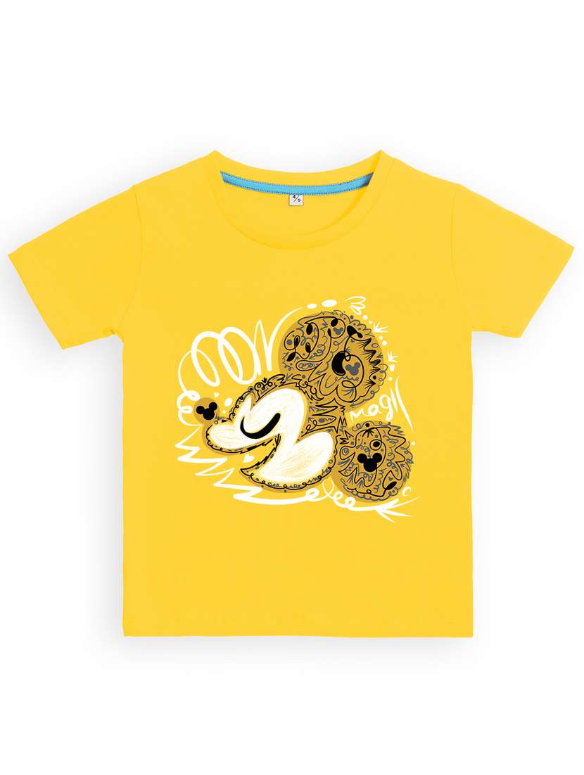 boys printed t-shirt & shorts casual wear set - 21931468 -  Standard Image - 2