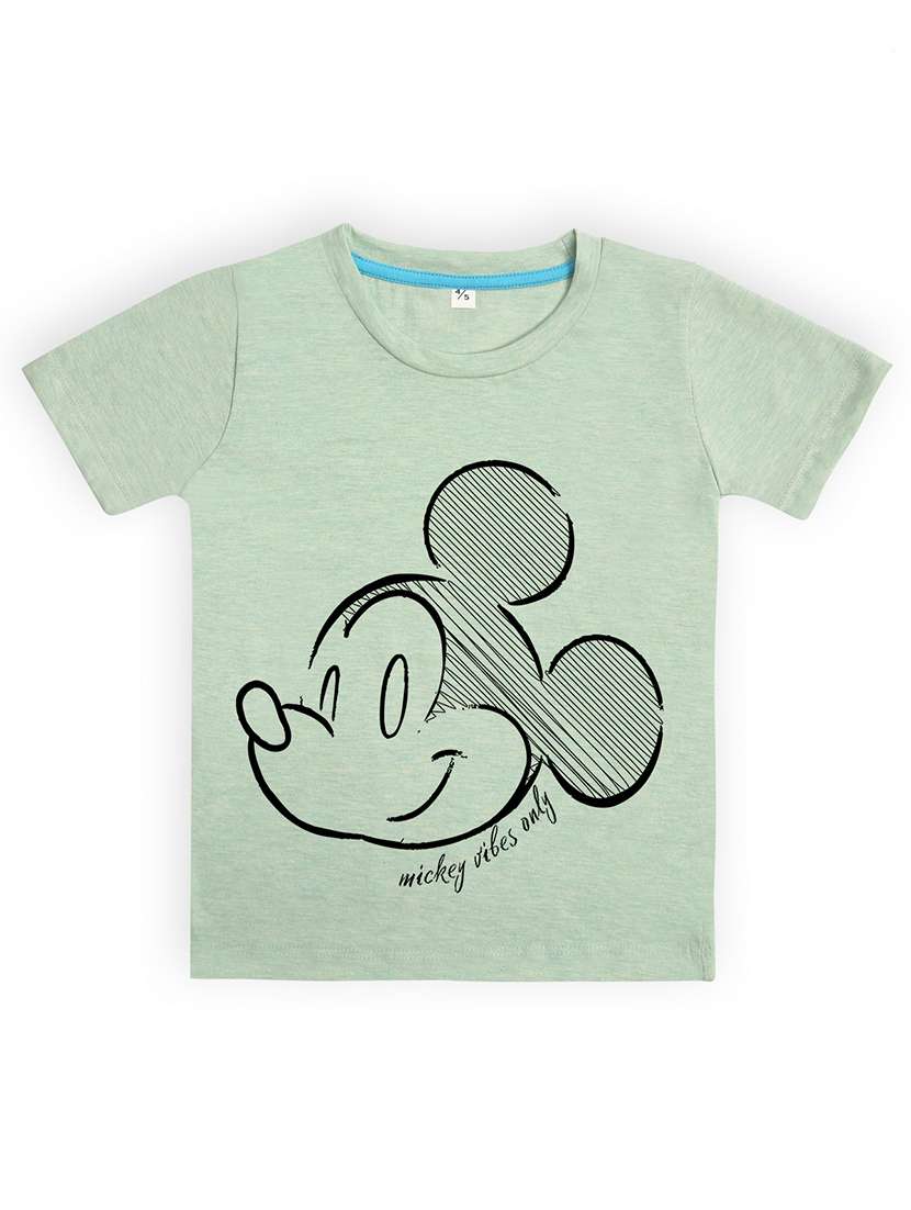 boys printed t-shirt & shorts casual wear set - 21931514 -  Standard Image - 2