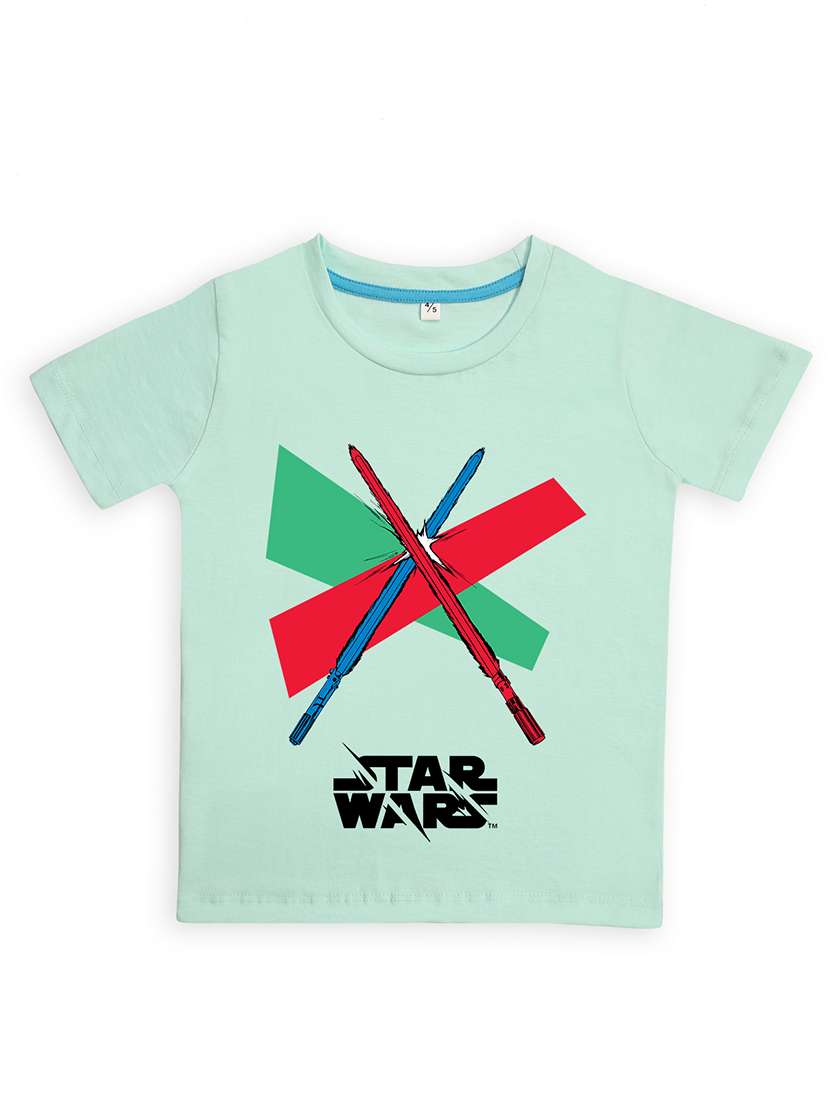 boys printed t-shirt & shorts casual wear set - 21931516 -  Standard Image - 2