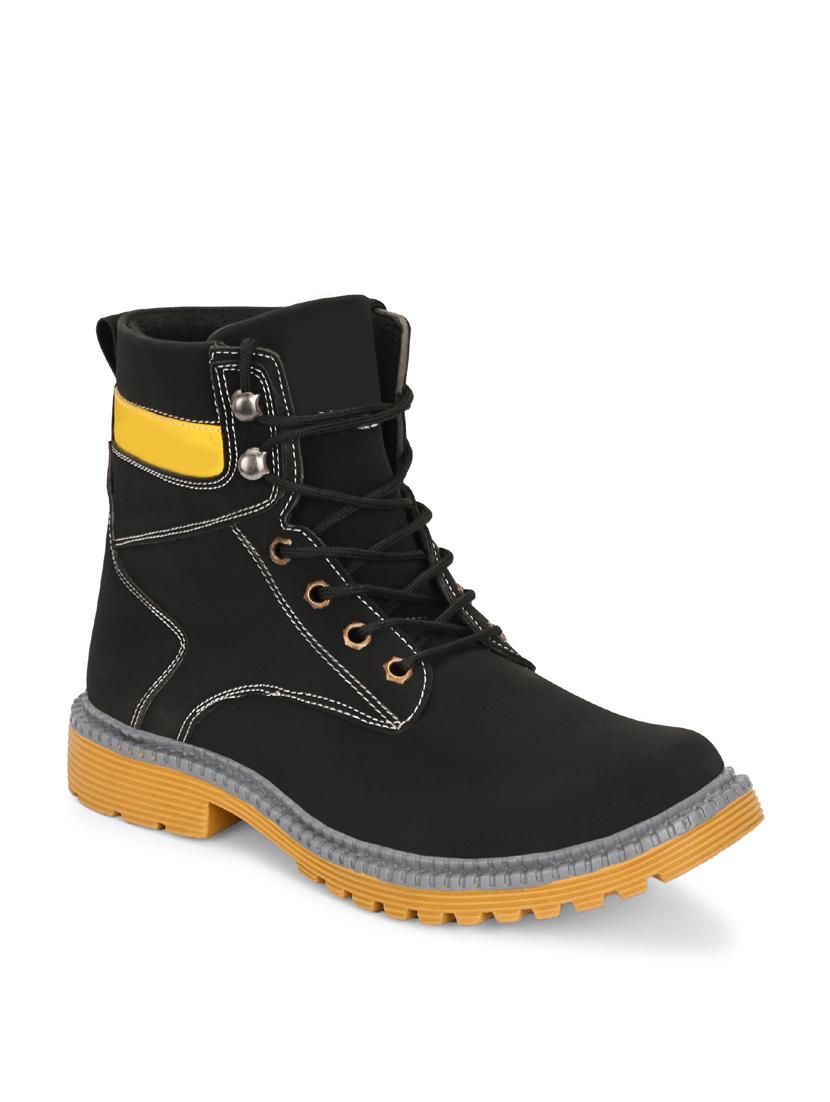 men black lace up boot - 21931619 - Standard Image - 2