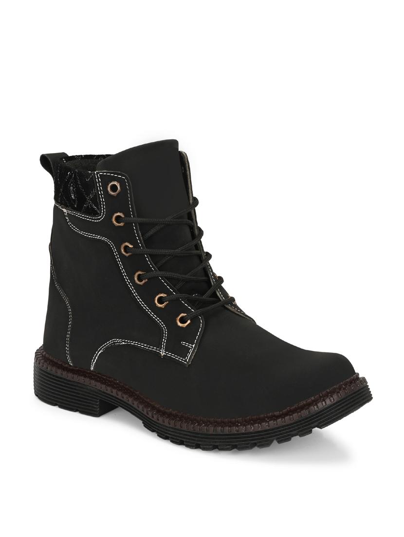 men black lace up boot - 21931620 - Standard Image - 2