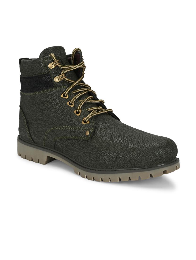 men olive lace up boot - 21931623 - Standard Image - 2