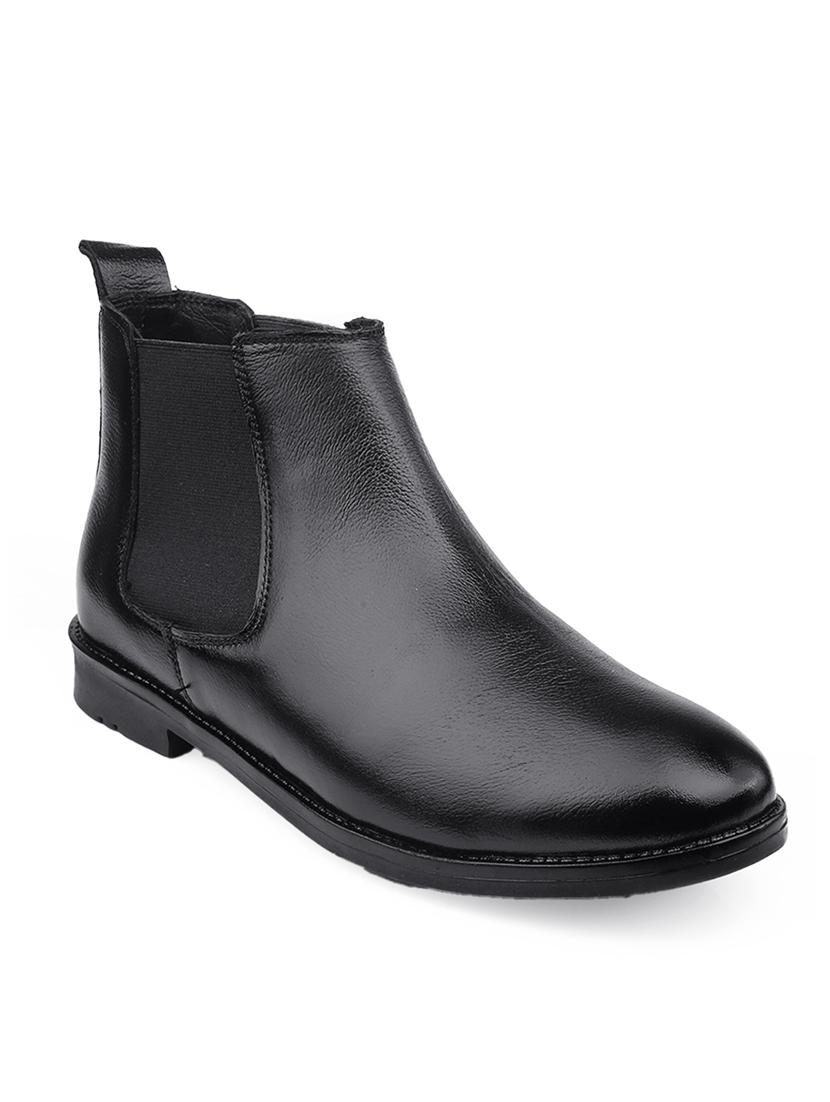 men solid slip on boot - 21931625 - Standard Image - 2