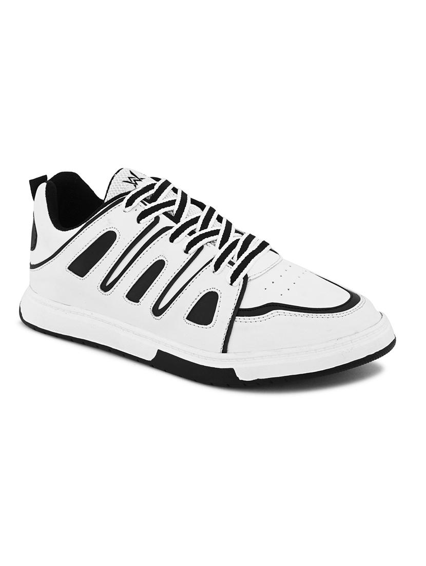 men white lace up sneaker - 21931631 - Standard Image - 2
