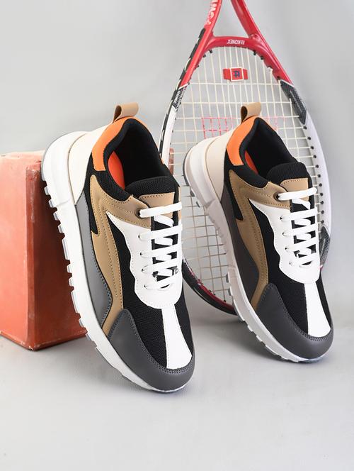 men color block lace up sneaker - 21931648 - Standard Image - 0