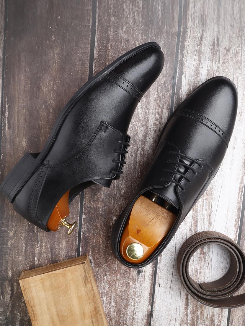 men black lace-up brouge - 21931651 - Zoom Image - 0