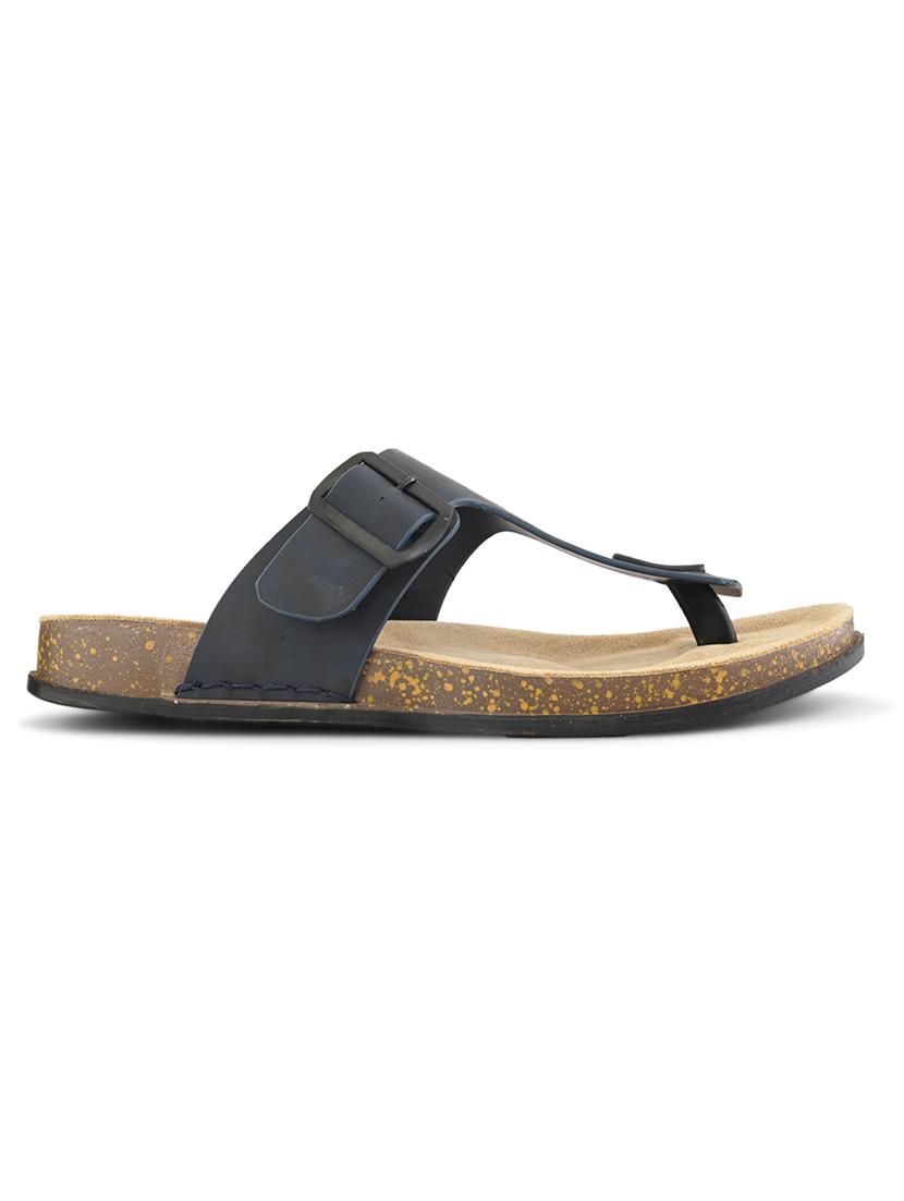 men printed toe separator sandal - 21931677 - Standard Image - 2