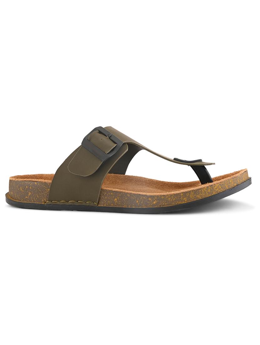 men solid toe separator sandal - 21931686 - Standard Image - 2