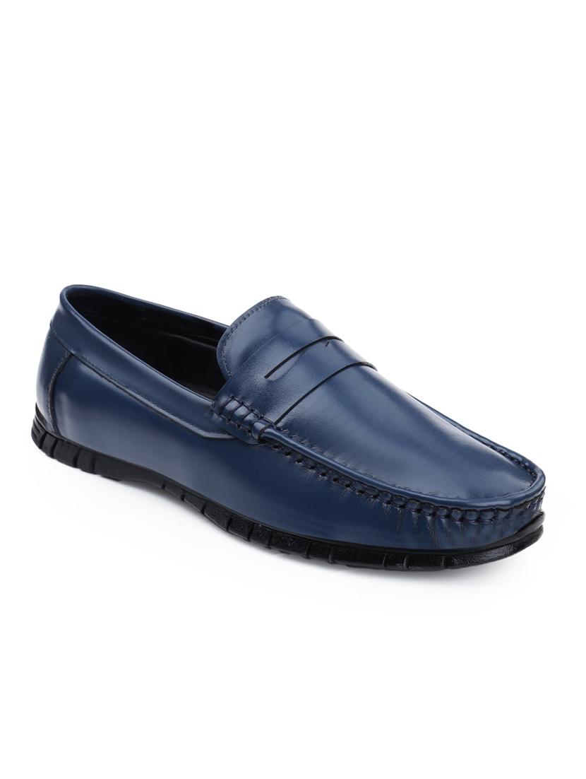 men blue slip on loafer - 21931708 - Standard Image - 2