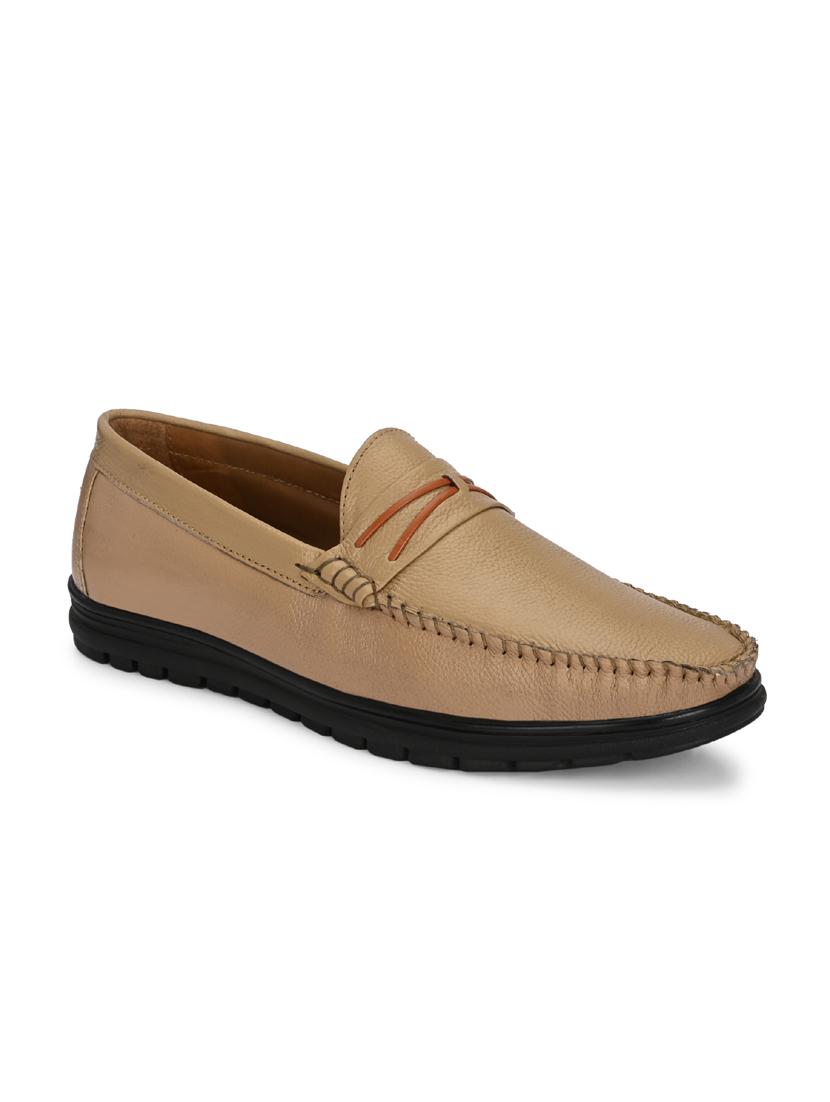 men beige slip on loafer - 21931717 - Standard Image - 2