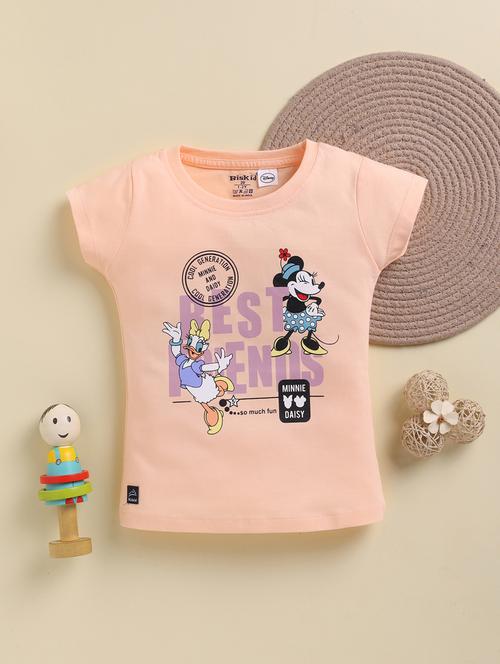 girls printed short sleeves top - 21931988 - Standard Image - 0