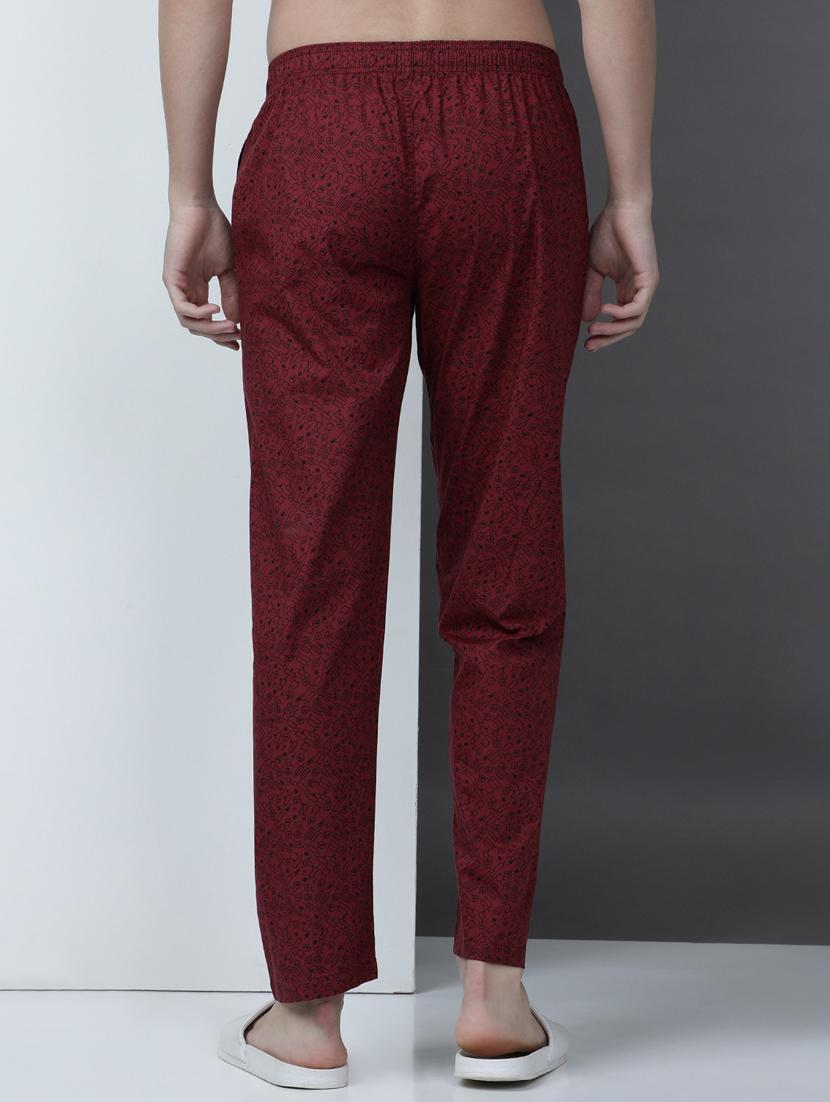 red cotton blend pyjamas - 21932049 - Standard Image - 2