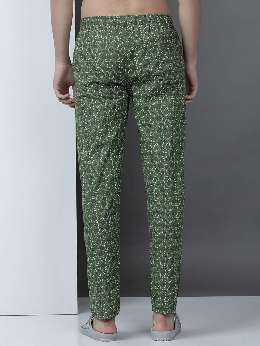 men printed mid rise full length pyjama - 21932051 -  Standard Image - 2