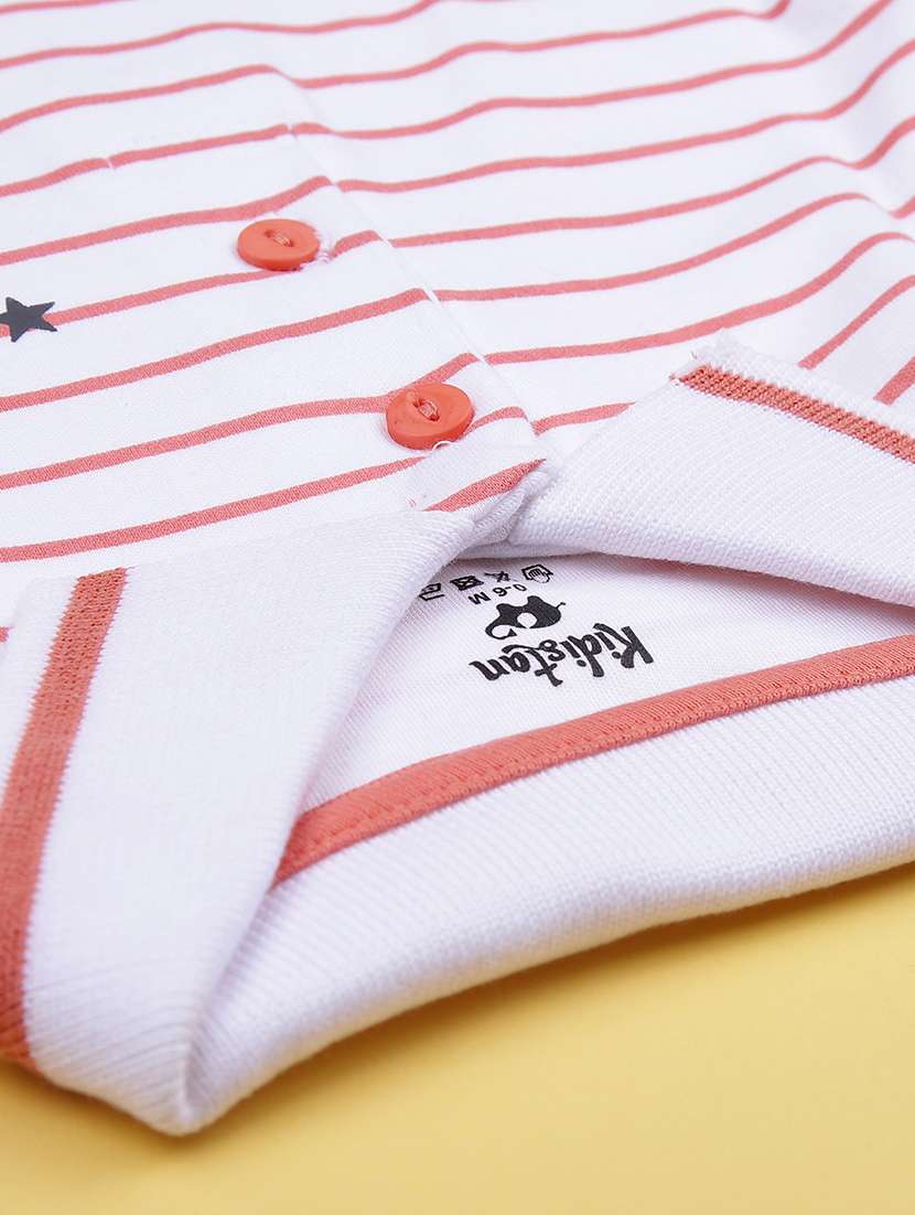 boys striped long sleeve co-ord set - 21932192 -  Standard Image - 2