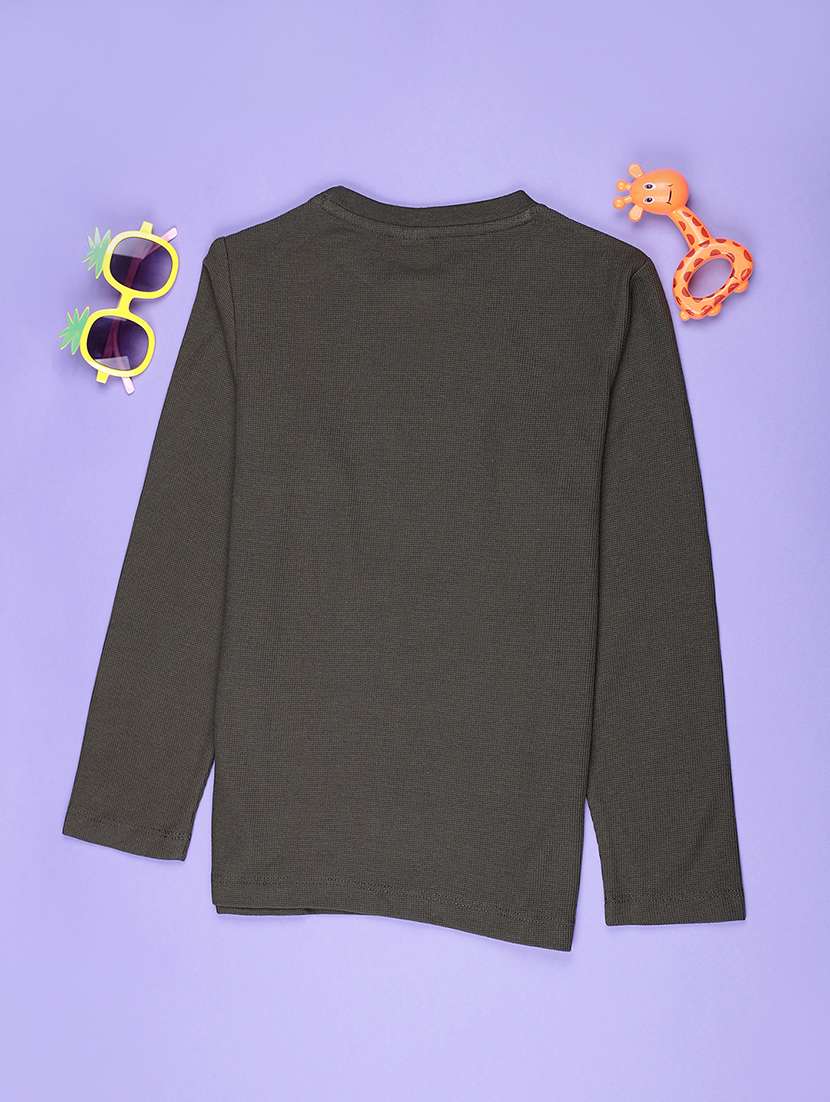 boys solid long sleeve t-shirt - 21932264 -  Standard Image - 2