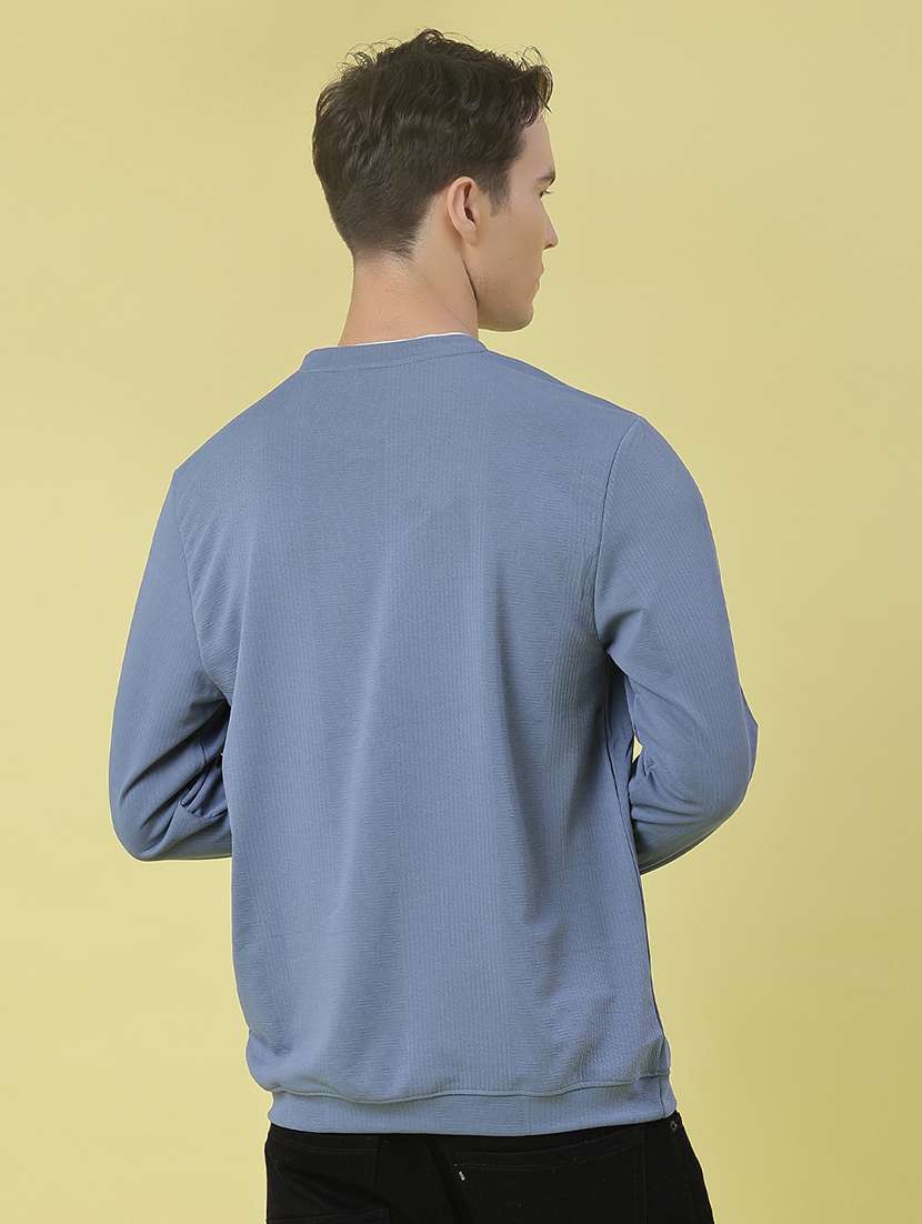 men solid long sleeve regular fit t-shirt - 21932543 -  Standard Image - 2