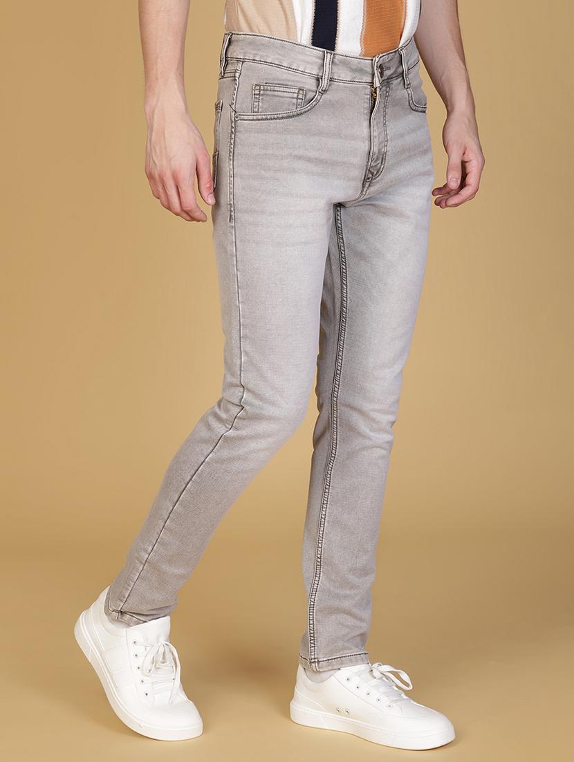 men solid mid rise slim fit jean - 21932572 - Standard Image - 2