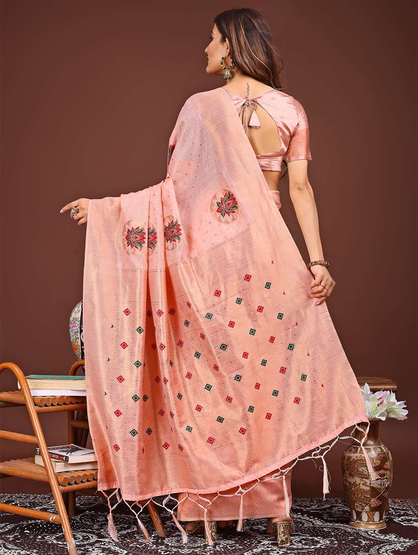 women self design bordered saree with blouse - 21933528 -  Standard Image - 2